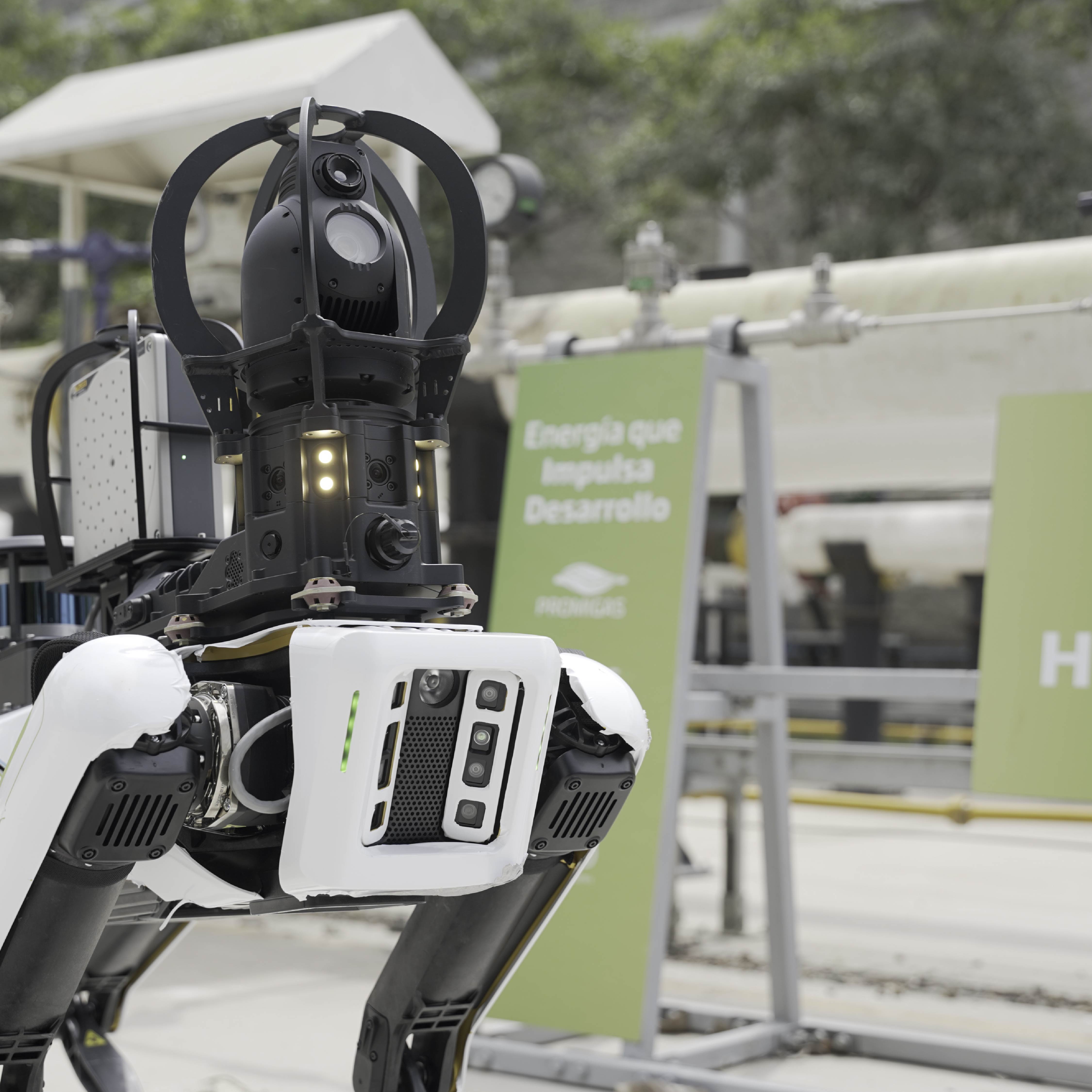 Somos la primera empresa en contar con un robot para la inspección de infraestructura de gas en Colombia