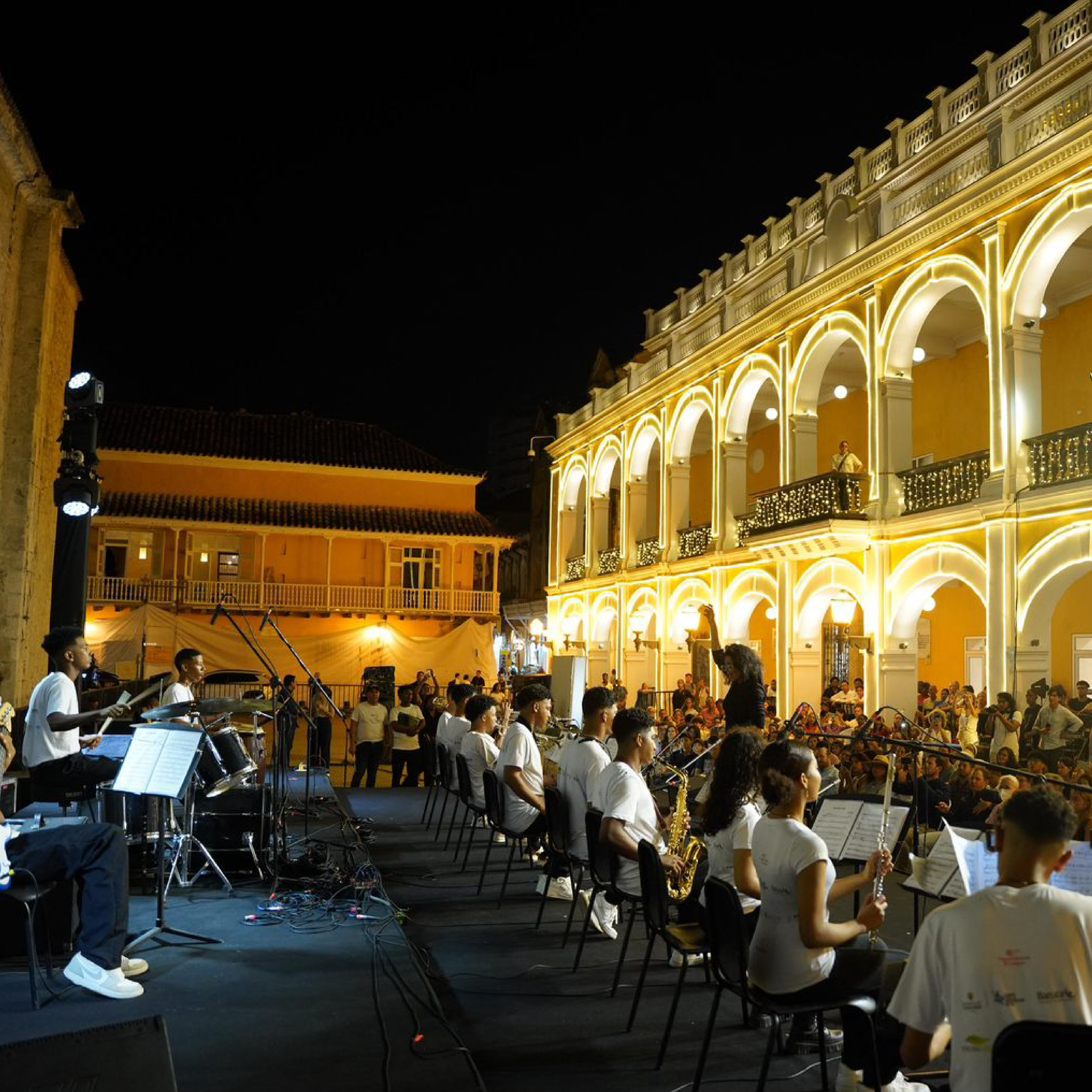 Promigas celebró la Navidad en Cartagena con la armonía musical y el progreso de más de 40 jóvenes de La Boquilla