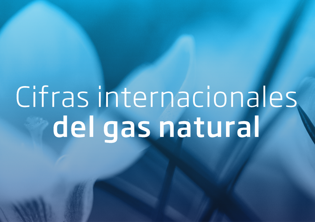 Cifras internacionales del gas natural